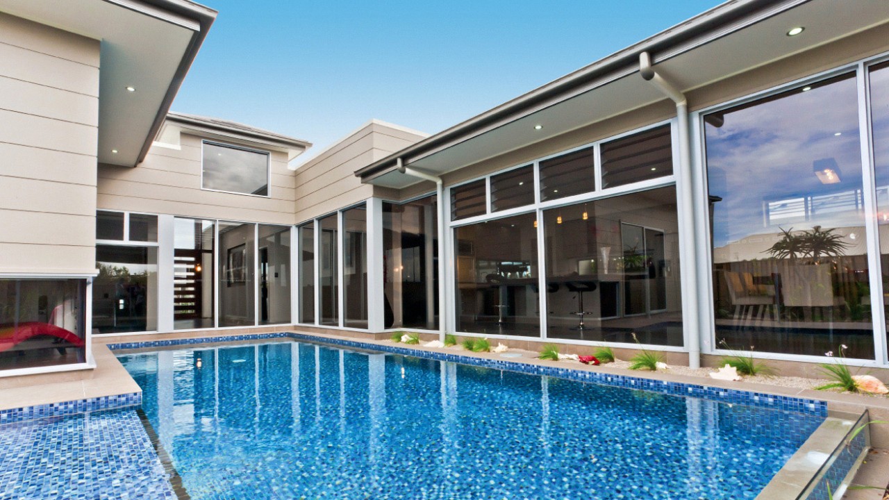 aluminium fixed panel windows